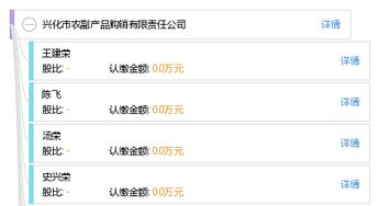 興化市農(nóng)副產(chǎn)品購銷有限責任公司