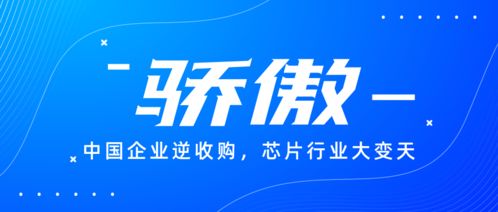 斷我芯片,就收購你公司 中國企業(yè)逆收購,芯片行業(yè)大變天